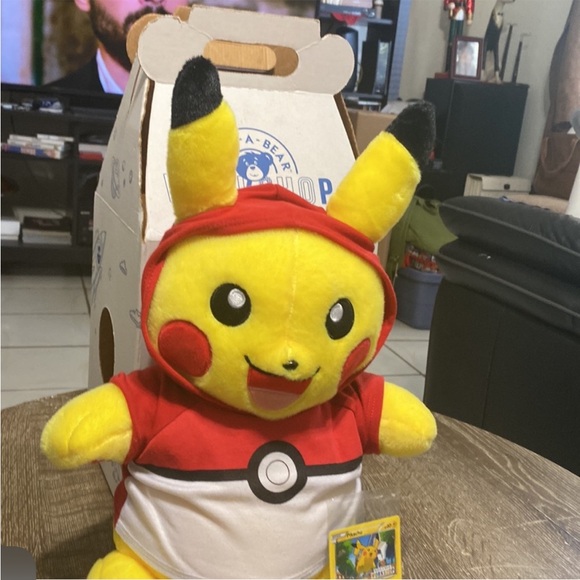 Built a Bear Pikachu Pokémon Stuff Animal NWT - Picture 3 of 14